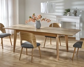 Rozkładany stół z fornirowanym blatem Edmondo Halmar