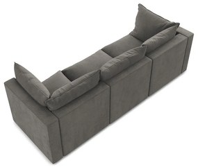 Ciemnoszara sofa 255 cm Manao – Makamii