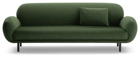Zielona sofa z materiału bouclé 208 cm Poppy – Micadoni