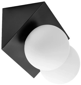 LAMPA ŚCIENNA KINKIET APP1230-2W Czarna