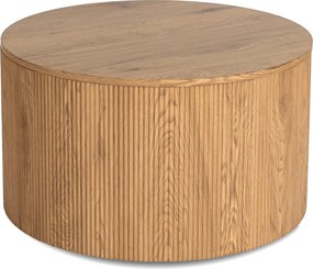 Stolik Kawowy CLOVER MAX 80 cm Dąb Nowoczesny Loft