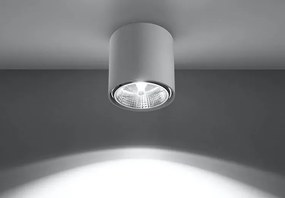 Plafon Led Biały Nowoczesny Tuba G6-W88