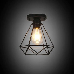 Lampa sufitowa metalowa loft retro wisząca AT6-1SZ-Black