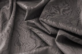 Zaciemniająca zasłona DUNES 140x250 cm, ciemnoszara Zawieszanie: Metalowe pierścienie