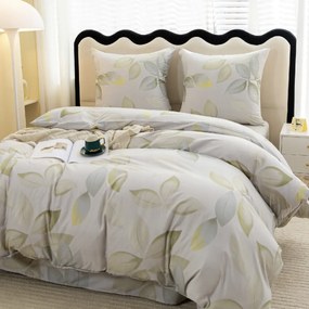 PrzytulneMieszkanie.pl PrzytulneMieszkanie.pl Pościel z mikrofibry LIMETTA beżowa Rozmiar pościeli: 2 szt 70 x 80 cm | 160 x 200 cm