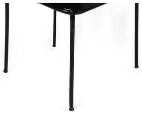 Zestaw krzeseł do jadalni Dore Mustard and Black, 2 szt.