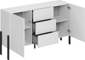 Komoda CONTE 154 cm do Salonu Sypialni Biały