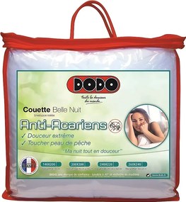 Kołdra o średniej temperaturze 350g/m² BELLE NUIT 200x200cm - Ciepło i wygoda dla 2 osób