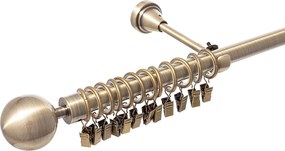 Karnisz pojedynczy Elegant antique brass 160cm
