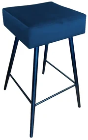 Hoker niski OLIMP VELVET granatowy ATOS