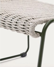 Szarozielony podnóżek ogrodowy Maurina – Kave Home