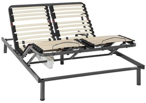 Stelaż elektryczny relaksujący 5 powierzchni do leżenia - 140 x 200 cm - silnik OKIN