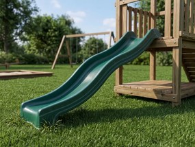 Zjeżdżalnia na publiczne place zabaw ślizg HDPE 3m EN1176