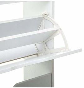 Komoda na buty wąska, 60x24x118 cm