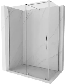 Mexen Velar kabina prysznicowa rozsuwana 160 x 80 cm, transparent, chrom - 871-160-080-01-01