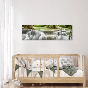 Obraz wodospadów (170x50 cm)