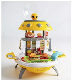 Woopie sklep fast food 3w1 plecak projektor ufo 60 el.