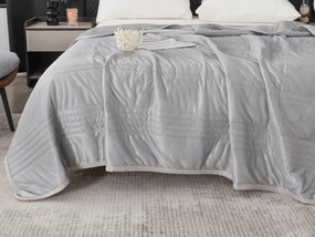 Chłodząca letnia kołdra CELIA, szara Rozmiar: 200 x 220 cm