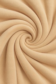 Koc Beżowy Gładki 160x200cm Miękki Ciepły Przytulny do domu salonu sypialni