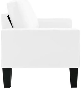 3-osobowa biała sofa z ekoskóry M0-M28
