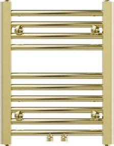 Mexen Ares grzejnik łazienkowy 500 x 400 mm, 142 W, złoty - W102-0500-400-00-50