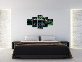 Obraz z japońskiego ogrodu narodowego (125x70 cm)