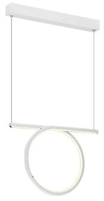 LED Żyrandol na drucie LOOP LED/20W/230V biały