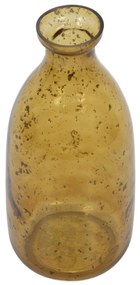 Szklana butelka nakrapiana, Ø 10 cm