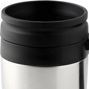 Toro Kubek termiczny ze stali nierdzewnej z plastikową pokrywką, 400 ml