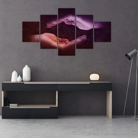 Obraz dłoni (125x70 cm)