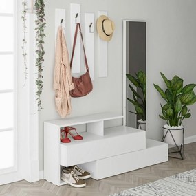 Zestaw do przedpokoju Ramda White