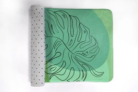 Dywanik łazienkowy antypoślizgowy Dywanik łazienkowy antypoślizgowy Monstera Liście