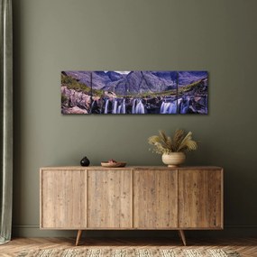 Obraz wodospadów (170x50 cm)