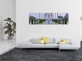 Obraz - Taj Mahal o wschodzie słońca (170x50 cm)