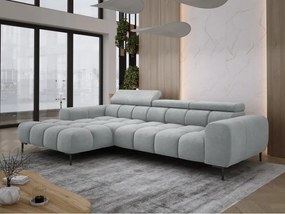 Narożnik PLAZA MINI wolnostojący Lewostronny w tkaninie CLOUD 81 WERSAL