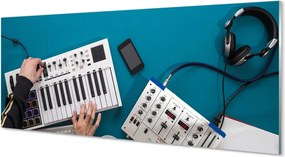 Panel szklany do Kuchni Stanowisko Mikserskie DJ-a