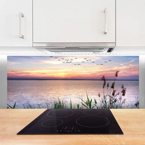 Panel Szklany Niebiański Spokój nad Morzem