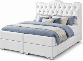 Kontynentalne łóżko z wysokim zagłówkiem 140x200 P3-G43