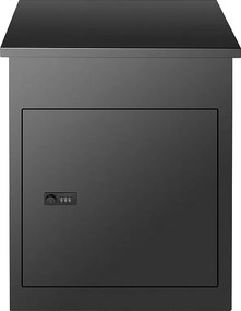 Skrzynka na Paczki, SucceBuy Skrzynki Pocztowe Zewnętrzne 44x35x58,3 CM, Ocynkowana Stal, Zamek Szyfrowy