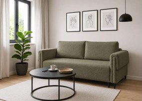 Kanapa Merli z funkcją spania i pojemnikiem na pościel – nowoczesna sofa 3-osobowa dostępna w 7 kolorach