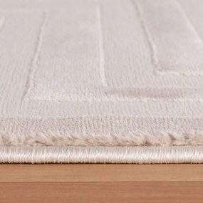 Dywan 3D nowoczesny Sahara beżowy 80 cm x 150 cm