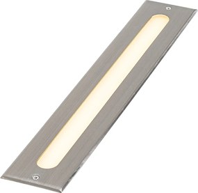 Nowoczesny reflektor naziemny stalowy 50 cm z LED IP65 - Eline