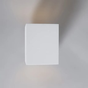 Lampa ścienna biała kwadratowa - Sola Nowoczesny Oswietlenie wewnetrzne