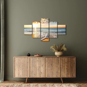 Obraz - Wschód słońca (125x70 cm)
