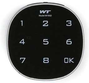 Szafa ubraniowa obniżona 2-drzwiowa, 1500 x 600 x 500 mm, zamek kodowy, drzwi laminowane, biała