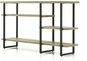 Konsola 140x80x35 cm piaskowy przepływ flol08