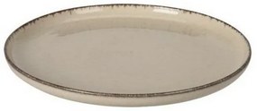 EH Porcelanowy talerz płytki Beige, 24 cm
