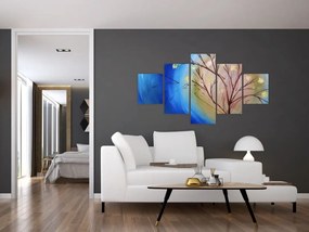 Obraz - Drzewo zakrywające słońce (125x70 cm)