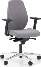 Krzesło obrotowe do biura Bjarg Swivel Chair MB UPH średnie oparcie