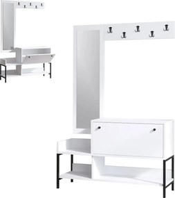 Zestaw do przedpokoju Lopp Black and White